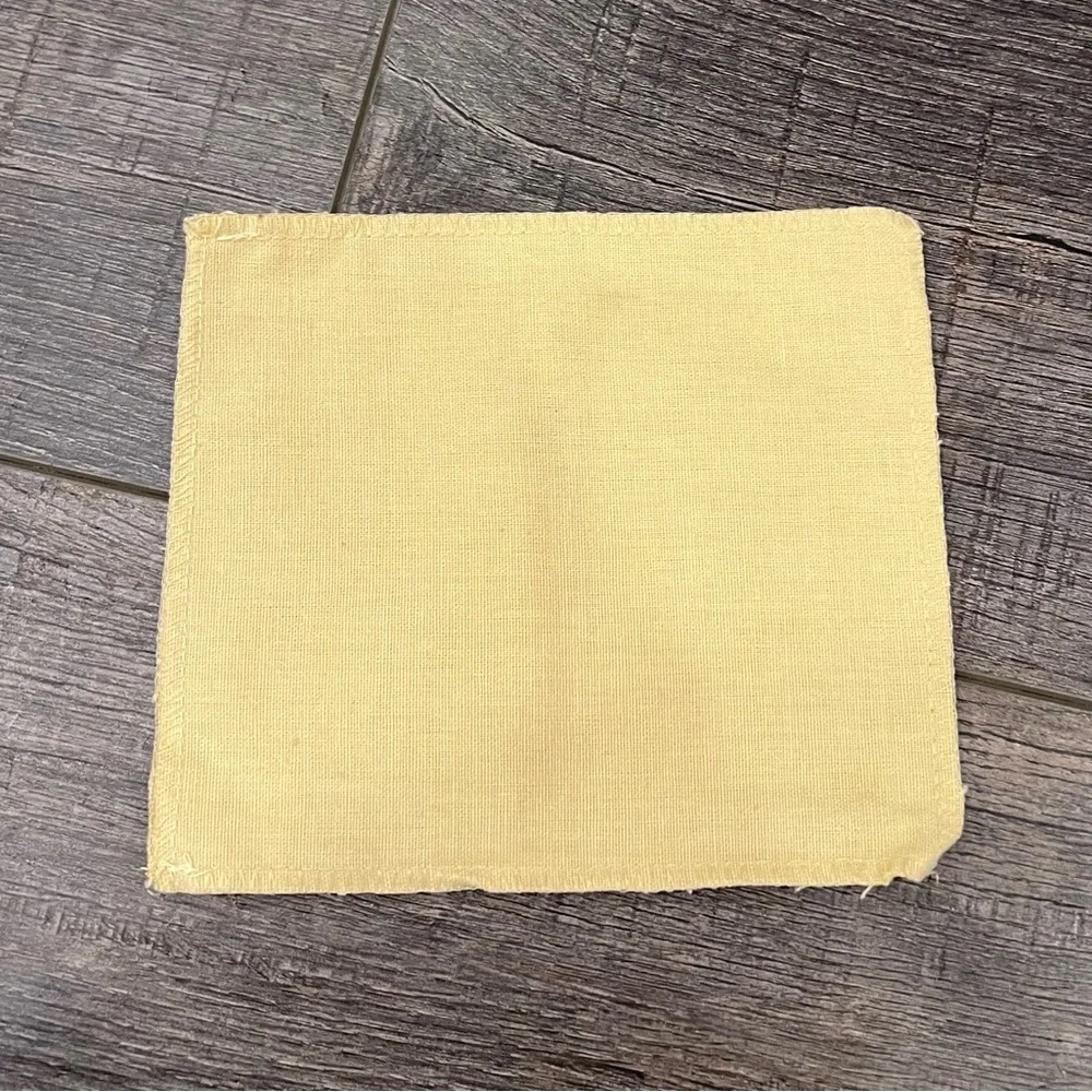 Louis Vuitton Small Beige Cotton Pouch – Made in Italy - Picture 2 of 7